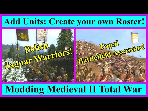 Adding New Units to your Faction's Roster - Papal Varangian Guard!? [Medieval II Total War - Guides]