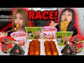 SPICY NOODLES RACE WITH GIANT TTEOKBOKKI Full Week Of Eating