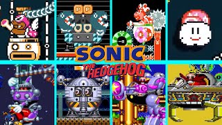 Sonic 1, 2, CD, 3&K & Mania Bosses REMADE in Super Mario Maker 2
