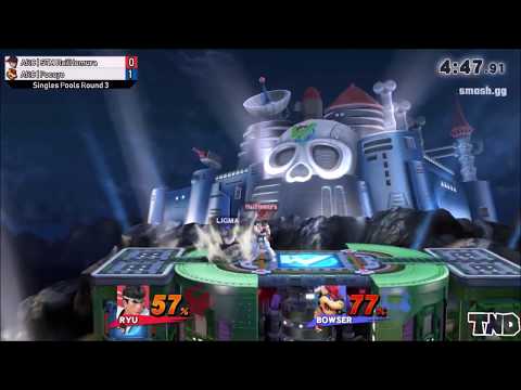 HailHomura (Captain Falcon, Ryu) vs Strawboyo (Bowser) | Round 2 - TheNintenDudes Championships