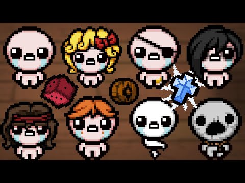 Como Liberar TODOS OS ITENS Iniciais de TODOS OS PERSONAGENS no The Binding of Isaac Repentance