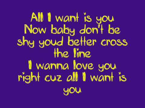 Christina Aguilera - Come On Over (All I Want is You) lyrics.wmv