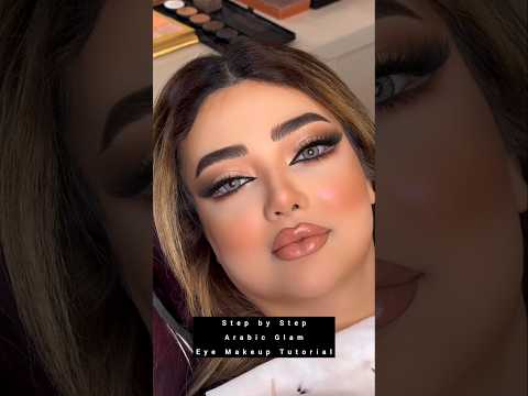 how to do Arabic Eye Makeup Tutorial 🔥💯🤩 #shrots #makeup #makeuptutorial #learningwithnk #viral