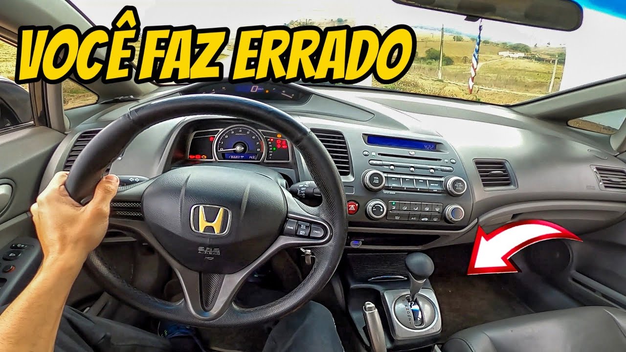 COMO DIRIGIR CARRO AUTOMÁTICO DO JEITO CERTO