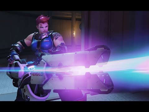 Overwatch Zarya Gameplay Kings Row Attack