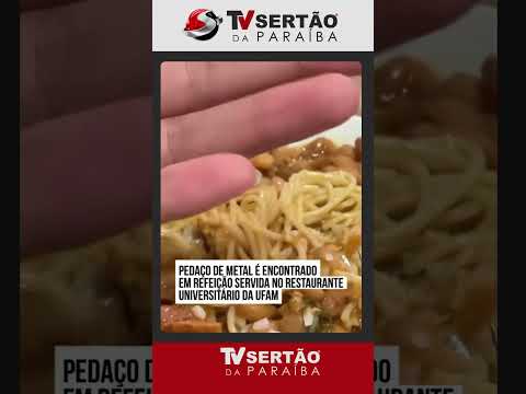 Estudantes da Ufam denunciam pedaço de grampo e ovo de barata em refeições do RU