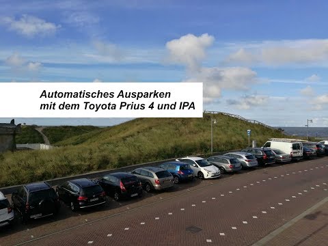 Automatisches Ausparken mit dem Toyota Prius 4