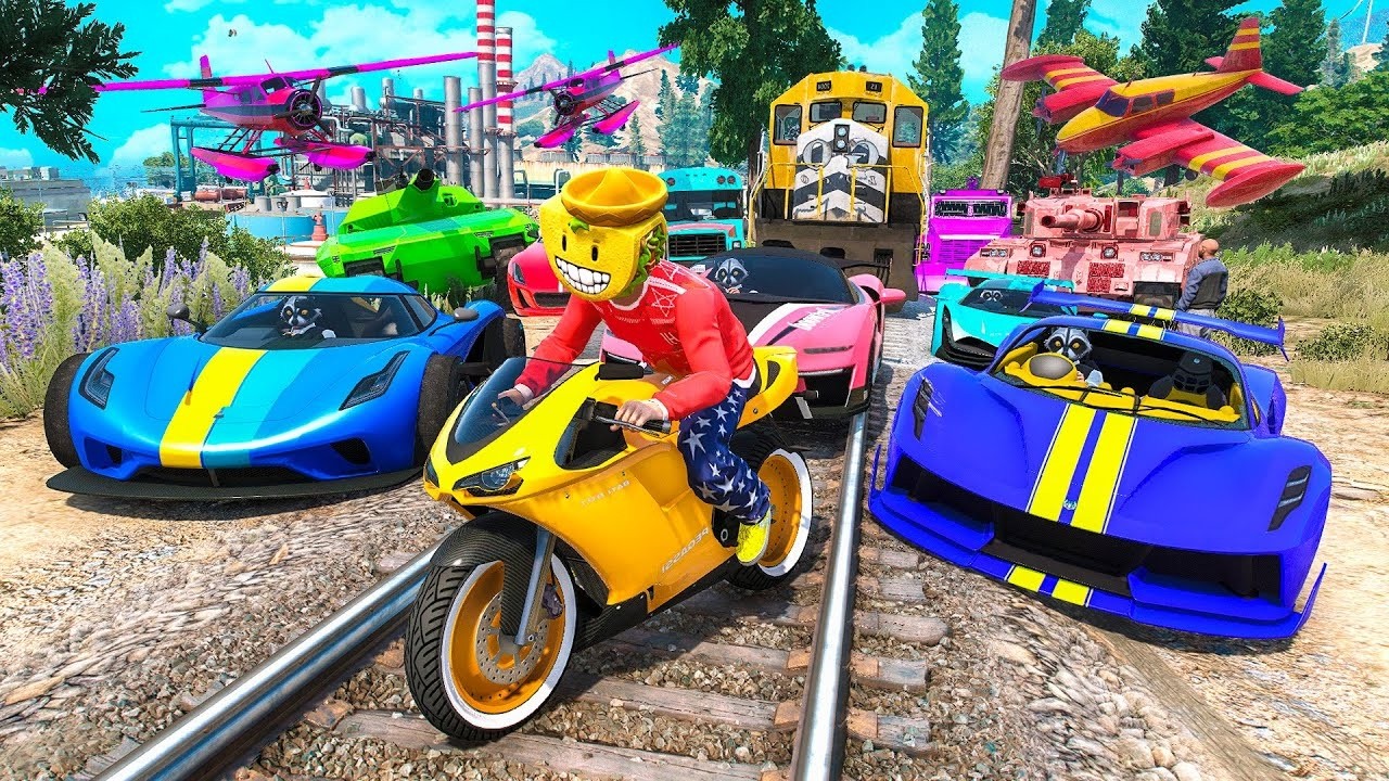 TODOS CONTRA MI EN MOTO PERO HAY RETOS LOCOS!! - GTA 5 ONLINE