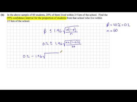 2015 LCHL Sample Qs 2b - Inferential Stats