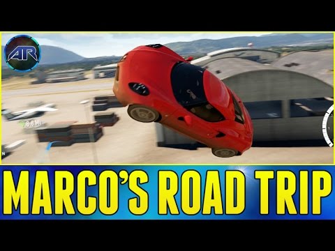 Forza Horizon 2 : Top Gear Challenge - MARCO'S ROAD TRIP!!! (Part 3)