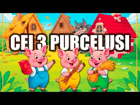 Cei trei purceluși | Basme si povesti audio pe Vinil 🎧📖💖