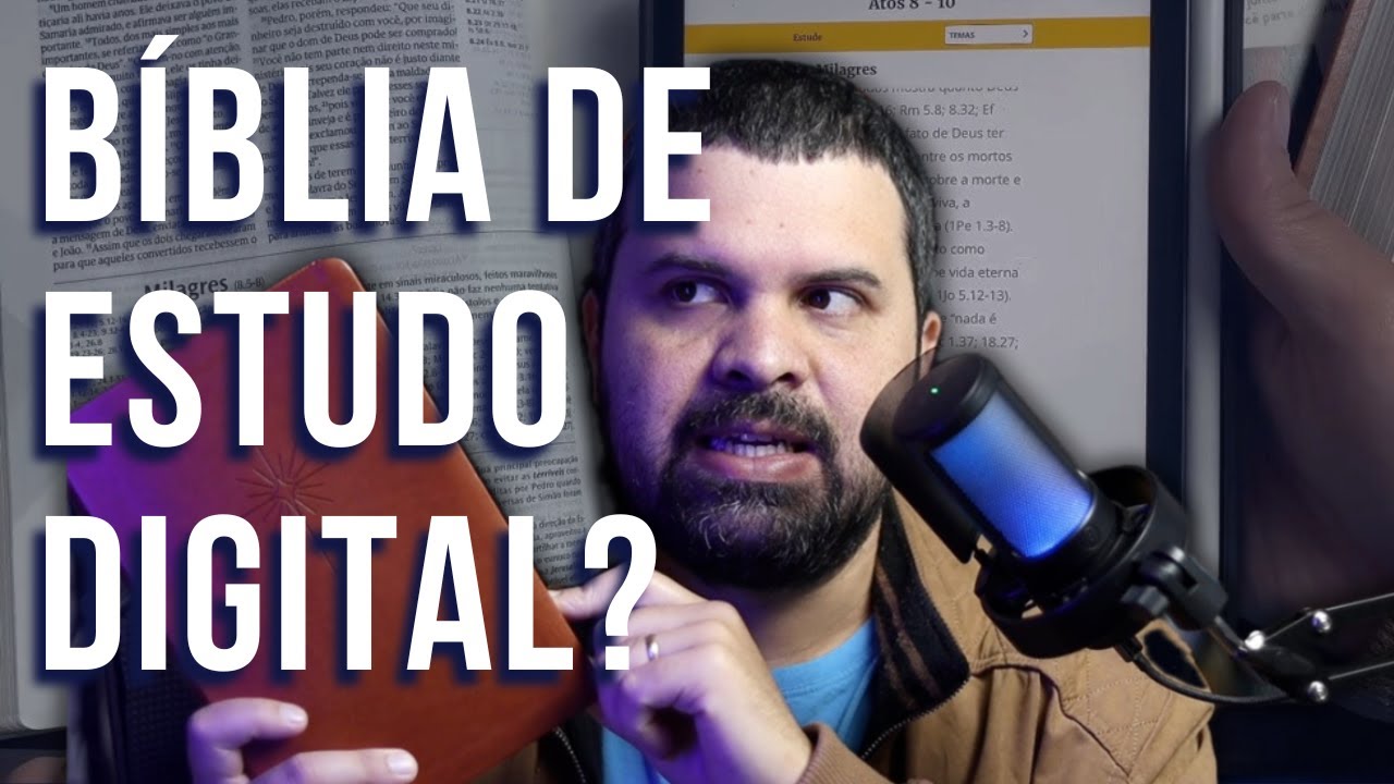 FILAMENT: Bíblia de Estudo CONECTA com Bíblia Impressa??? | Bíblia NVT Filament