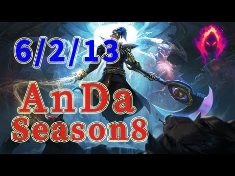 100 Thieves AnDa Kayn Jungle vs Camille Patch 8.19