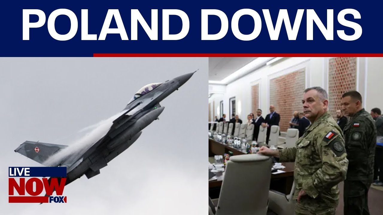 Poland downs Russian drones caught in airspace