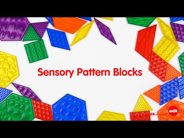 Vídeo relacionado con Genérico Pattern Blocks - Transparent Math Shapes | Educational Learning