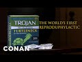 Introducing Trojan Turtlenecks CONAN On TBS