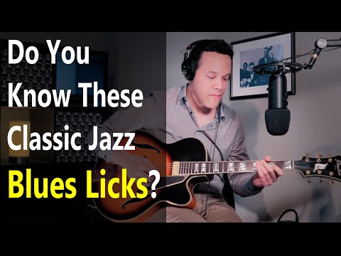 top 10 essential BLUES LICKS every jazz guitar player should know