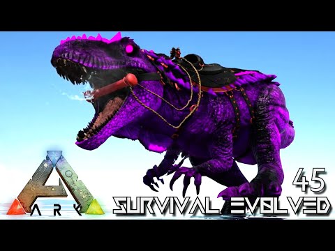 ARK: SURVIVAL EVOLVED - ARMORED DARKSTAR BEAST !!! ETERNAL PROMETHEUS TUNGUSKA E45
