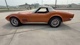 1972 Chevrolet Corvette Convertible Exterior Walk Around