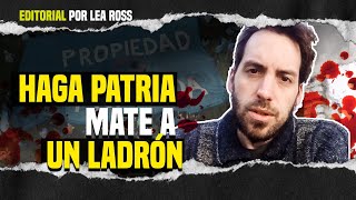 EL JUBILADO Y LA GRIETA 🚨 HAGA PATRIA. MATE A UN LADRÓN