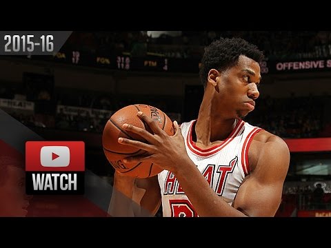 Hassan Whiteside Full Highlights vs Wizards (2016.02.20) - 25 Pts, 23 Reb, BEAST!