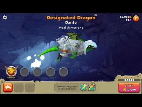 Hungry Dragon tournament Dante(Meal Armstrong) gameplay