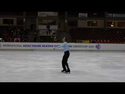 Adrian Stiegler - ISU Adult 2023 Oberstdorf - Silver Men III
