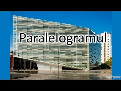 Paralelogramul, clasa a VII-a