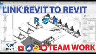 Link Revit to Revit - Collaboration workflow explain in 10 min