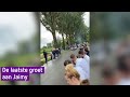 Familie en vrienden bewijzen massaal laatste eer aan Jaimy uit Velp