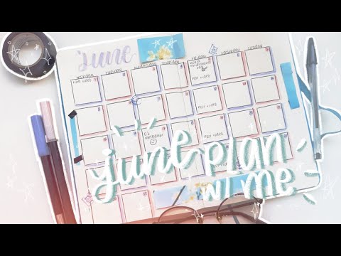 Plan With Me // June 2020