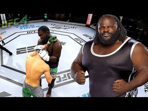 UFC4 | Mark Henry (Super Stars WWE) vs. Old Bruce Lee - EA sports UFC 4