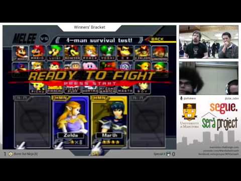 Segue Tournament - Burnt out Ninja (Sheik, Ice Climbers) vs. SpecialK (Marth, C. Falcon) - WR1