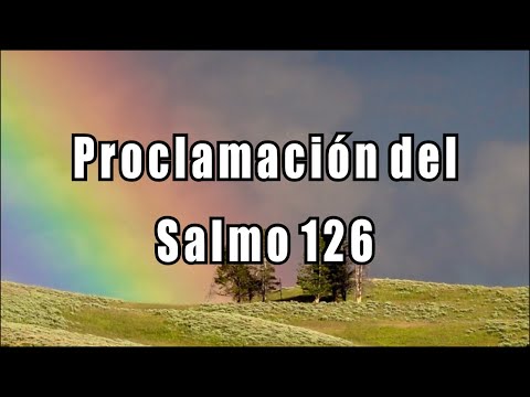 Salmo 126 "Se van llorando y vuelven con las gavillas" Salmo con Letra. Biblia Latinoamericana