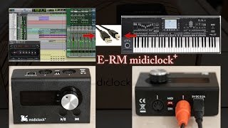 Video thumbnail for E-RM midiclock overview-External Midi Clock for syncing Midi devices by Tutorials For KORG Arranger Keyboards