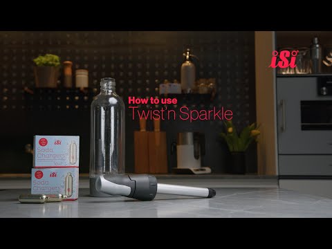iSi Twist’n Sparkle - How to use