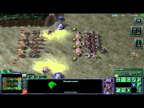 Starcraft 2 Arcade Game: Colonial Line Wars