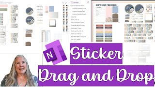 Digital Stickers: Part 3 Download, Drag and Drop
