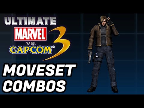 LEON ON UMVC3! (MOVESET/COMBOS)