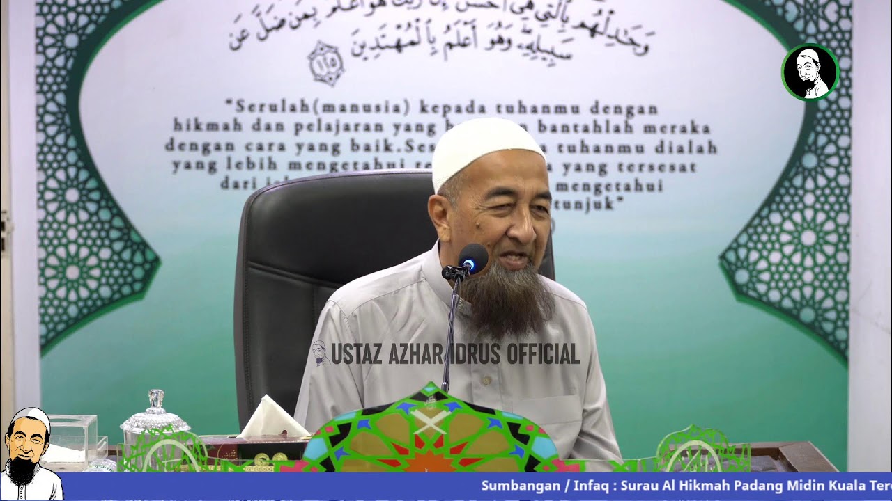 🔴LiveUAI 20/09/2026 Kuliah Maghrib Jemputan - Ustaz Azhar Idrus