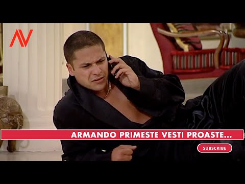 Armando receives bad news!....Augustin Viziru in REGINA (showreel sequences)