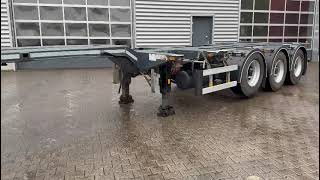 D-Tec FLEXITRAILER APK/MOT/TUF 06-05-2026 poluprikolica za prevoz kontejnera | Slika 4 - Autoline