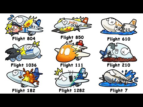 Every Tragic Aviation Accident Explained in 15 Minutes