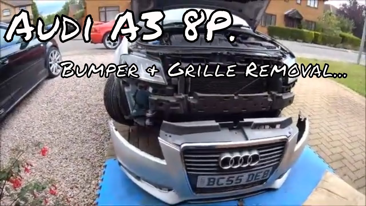 #Audi #A3 #8P Replacement Grille and Repair.