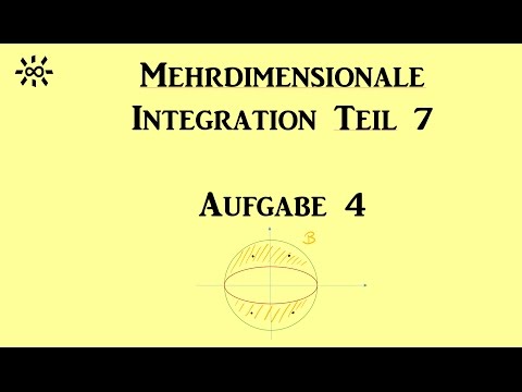 Mehrdimensionale Integration Teil 7 Aufgabe 4 Satz von Fubini