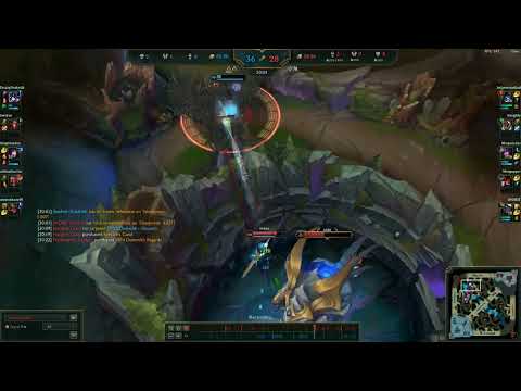 An Amazing Senna Solo Kill Out Play Onto Enemy Mid Laner Ahri In A Ranked Game Of League Of Legends