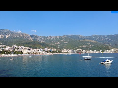 Budva riviera,  Observation deck on Budva and Bechichi, Montenegro, 🌡T+35C°🌞,  July - #39/3