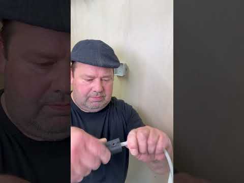 Inserting a cable into a terminal box ‼️How long does it have to be #electrician #electrical engi...
