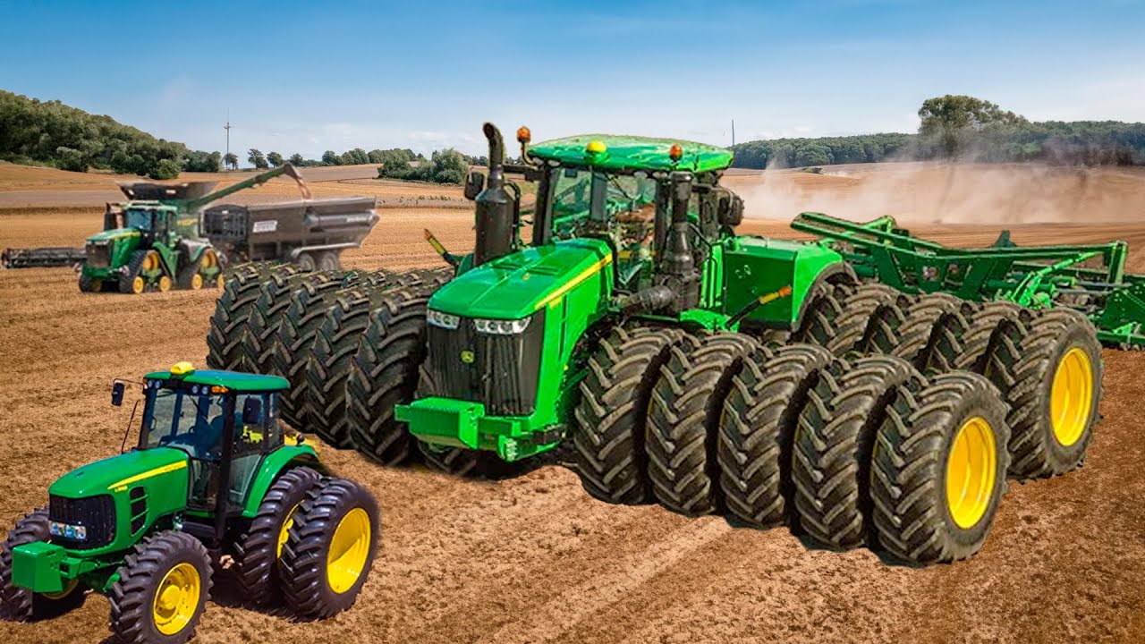 O MAIOR E MAIS POTENTE TRATOR AGRÍCOLA JÁ FEITO EM VERSÃO ÚNICA