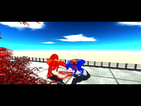 FPS Avatar & Lava Spinosaurus DeathRUN ♦ Animal Revolt Battle Simulator ♦